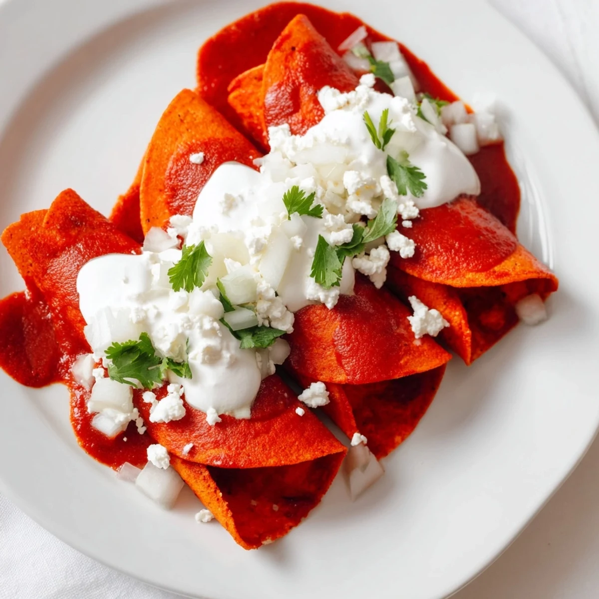 Entomatadas Mexican Tomato Tortillas