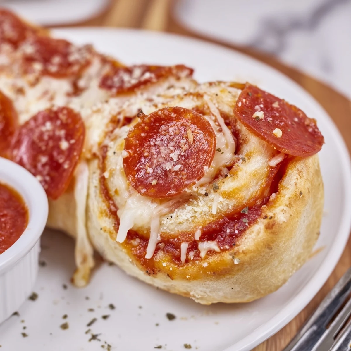Fresh Pepperoni Pizza Roll Breadsticks Recipe pulled apart, steam rising, stretchy mozzarella