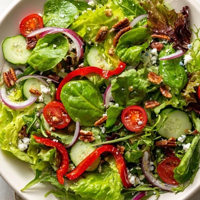 Spring Mix Salad with Fresh Greens