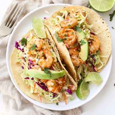 Spicy Shrimp Tacos