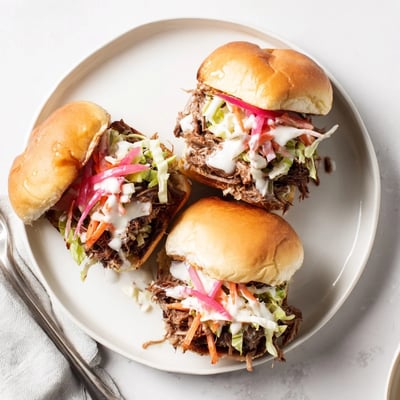 Alabama White Sauce Lamb Sliders