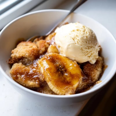 Southern Banana Cobbler
